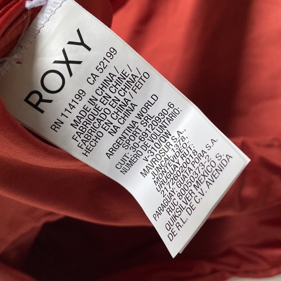 Roxy Womens Shin Softly Love One Piece Swimsuit Tandoori Spice, Size L, NWT - Picture 7 of 11